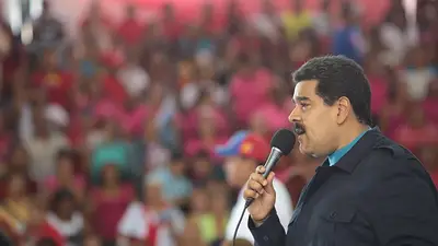 Maduro y un fuerte mensaje contra Macri Maduro y un fuerte mensaje contra Macri