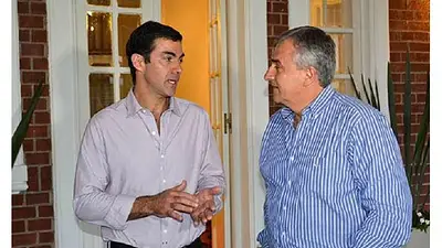 Urtubey y Morales se juntaron para acordar políticas en común Urtubey y Morales se juntaron para acordar políticas en común