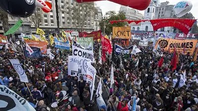 Sin la CGT, las dos CTA marchan esta tarde contra el Gobierno Sin la CGT, las dos CTA marchan esta tarde contra el Gobierno