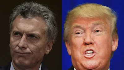 El día que Trump llamó a votar a Macri El día que Trump llamó a votar a Macri