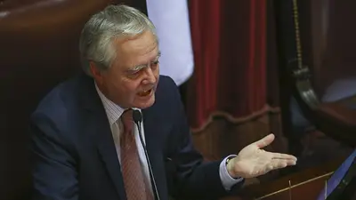 Pinedo se quejó de su sueldo: "Gano $83 mil, con la inflación que hay es difícil" Pinedo se quejó de su sueldo: "Gano $83 mil, con la inflación que hay es difícil"