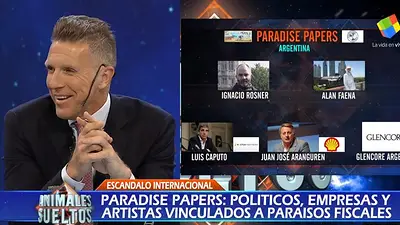 Fantino se burló en vivo de Aranguren por su justificación sobre los Paradise Papers Fantino se burló en vivo de Aranguren por su justificación sobre los Paradise Papers