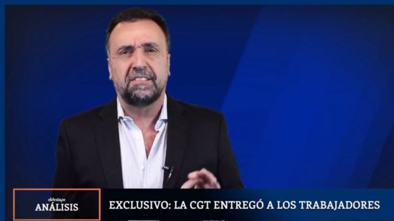 El explosivo editorial de Navarro: la CGT entregó a los trabajadores