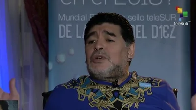 Maradona: "Macri no no está robando, él viene de familia de ladrones" Maradona: "Macri no no está robando, él viene de familia de ladrones"