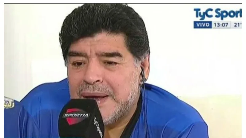 Operaron a Diego Maradona