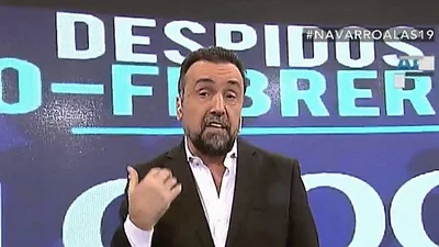 Las predicciones económicas de Roberto Navarro sobre el Gobierno Las predicciones económicas de Roberto Navarro sobre el Gobierno