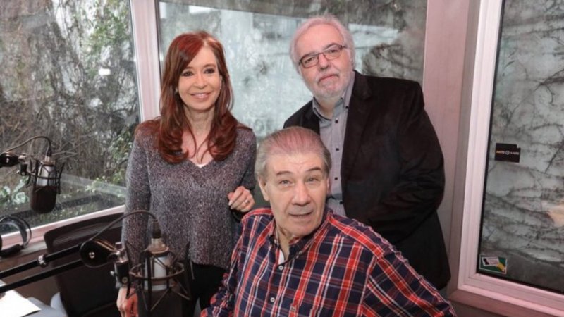 Cristina Kirchner se refirió al despido de Víctor Hugo Morales