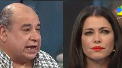 Roly Serrano se conmovió en el programa de Pamela David por Victor Hugo Roly Serrano se conmovió en el programa de Pamela David por Victor Hugo