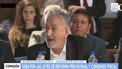 Rodriguez Saa aseguró que San Luis no firmará el consenso fiscal y comparó las presiones oficiales con una película Rodriguez Saa aseguró que San Luis no firmará el consenso fiscal y comparó las presiones oficiales con una película