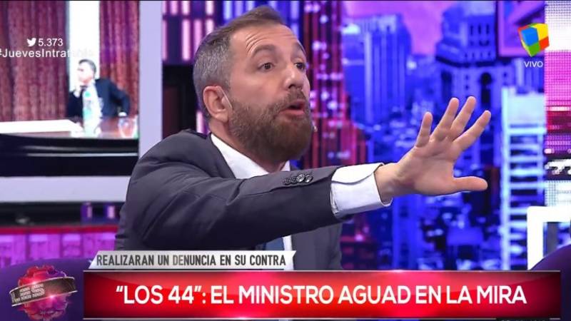Duggan defendía a Aguad por la crisis del submarino y Vilouta le salió al cruce