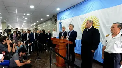 Macri sobre el ARA San Juan: "El submarino estaba en perfectas condiciones para navegar" Macri sobre el ARA San Juan: "El submarino estaba en perfectas condiciones para navegar"