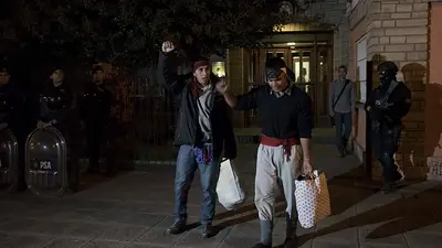 Crimen de Nahuel: liberaron a los dos miembros de la comunidad mapuche Crimen de Nahuel: liberaron a los dos miembros de la comunidad mapuche