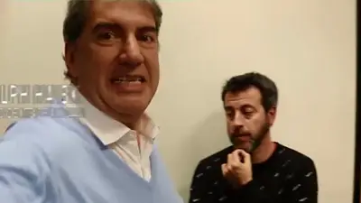 El presidente del Incaa agredió a un camarógrafo El presidente del Incaa agredió a un camarógrafo