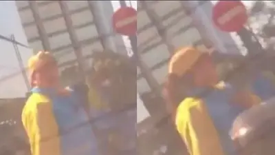 Alexander Caniggia se filmó insultado a un agente de tránsito y lo denunciaron al INADI Alexander Caniggia se filmó insultado a un agente de tránsito y lo denunciaron al INADI