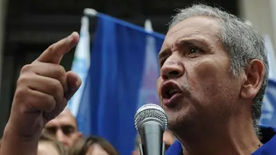Palazzo: "Es un error de la CGT aceptar el bono a cuenta de paritaria" Palazzo: "Es un error de la CGT aceptar el bono a cuenta de paritaria"