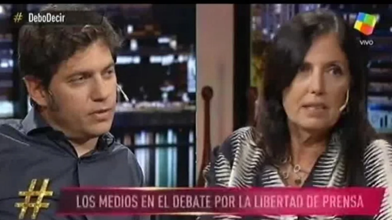 Kicillof y Claudia Piñeiro denunciaron la censura macrista en los medios frente a Novaresio