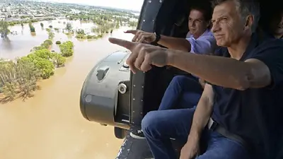 El indignante comentario de Mauricio Macri en medio de las inundaciones El indignante comentario de Mauricio Macri en medio de las inundaciones