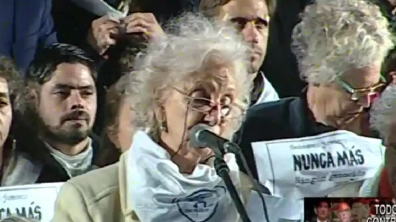 Carlotto contó que Abuelas está trabajando para la unidad "para que no pase lo que sucedió en Brasil"