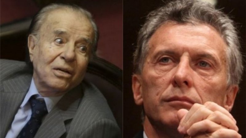 Por error, Menem votó en contra de que Macri pueda salir del país