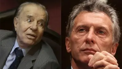 Por error, Menem votó en contra de que Macri pueda salir del país Por error, Menem votó en contra de que Macri pueda salir del país