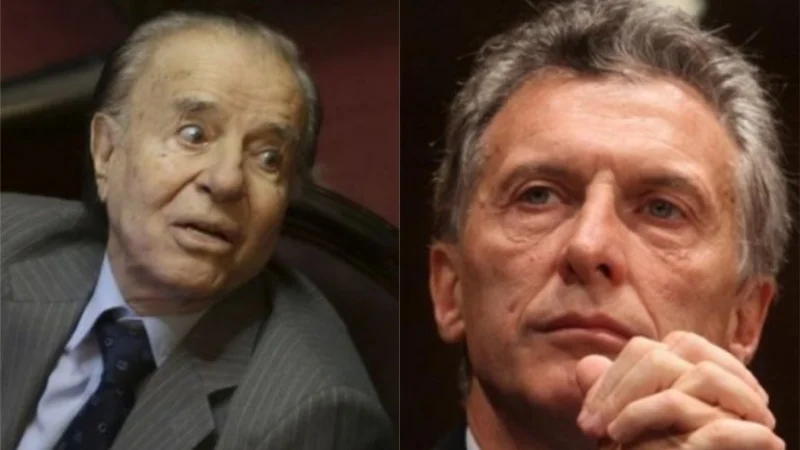 Por error, Menem votó en contra de que Macri pueda salir del país