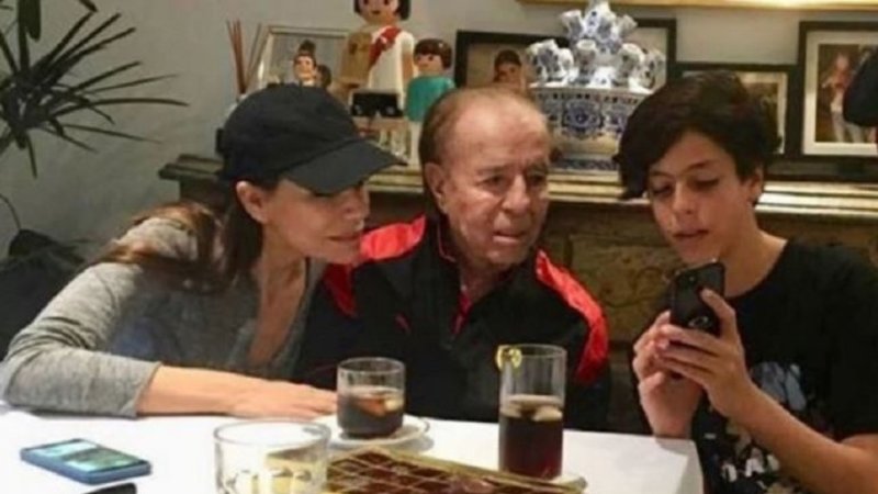 El hijo menor de Carlos Menem tiene tumor cerebral y será operado