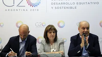 Patricia Bullrich anunció el operativo de Seguridad para el G20 Patricia Bullrich anunció el operativo de Seguridad para el G20