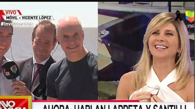 Débora Plager salvó a Horacio Rodríguez Larreta de una pregunta complicada