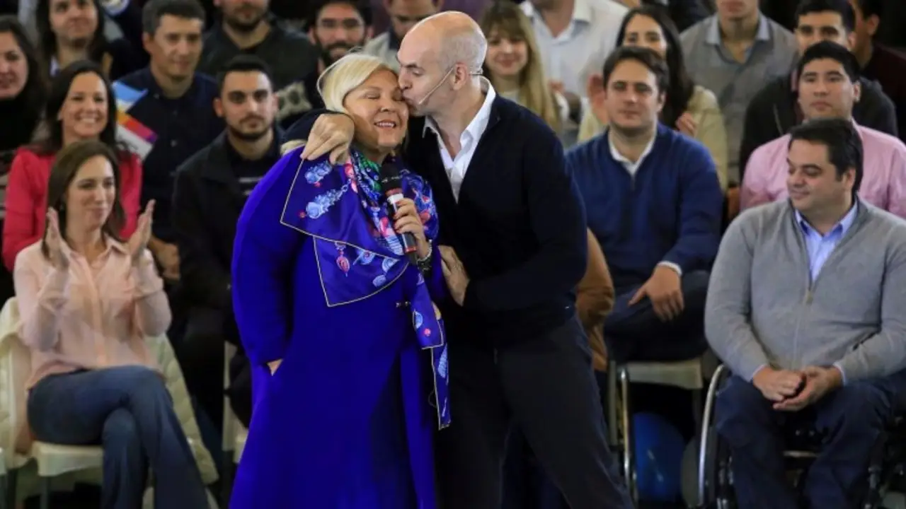 El inesperado gesto de Carrió a Larreta que preocupa a Macri