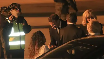 Papelón de Michetti: quiso hablar en francés al recibir a Macron e hizo agua Papelón de Michetti: quiso hablar en francés al recibir a Macron e hizo agua