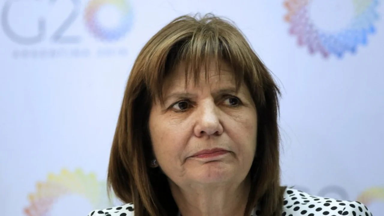 Bullrich reconoció que las fuerzas de seguridad usarán armas de fuego en el G20