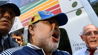 Alberto Fernández recibirá a Diego Maradona en la Casa Rosada Alberto Fernández recibirá a Diego Maradona en la Casa Rosada
