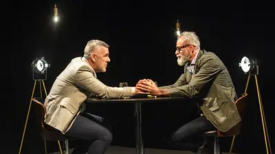 Dady Brieva y Jorge Rial en un mano a mano imperdible en "Es con Dady" Dady Brieva y Jorge Rial en un mano a mano imperdible en "Es con Dady"