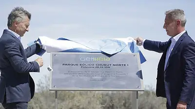 El parque eólico que inauguró Macri en enero cerró y despidió a 900 empleados El parque eólico que inauguró Macri en enero cerró y despidió a 900 empleados
