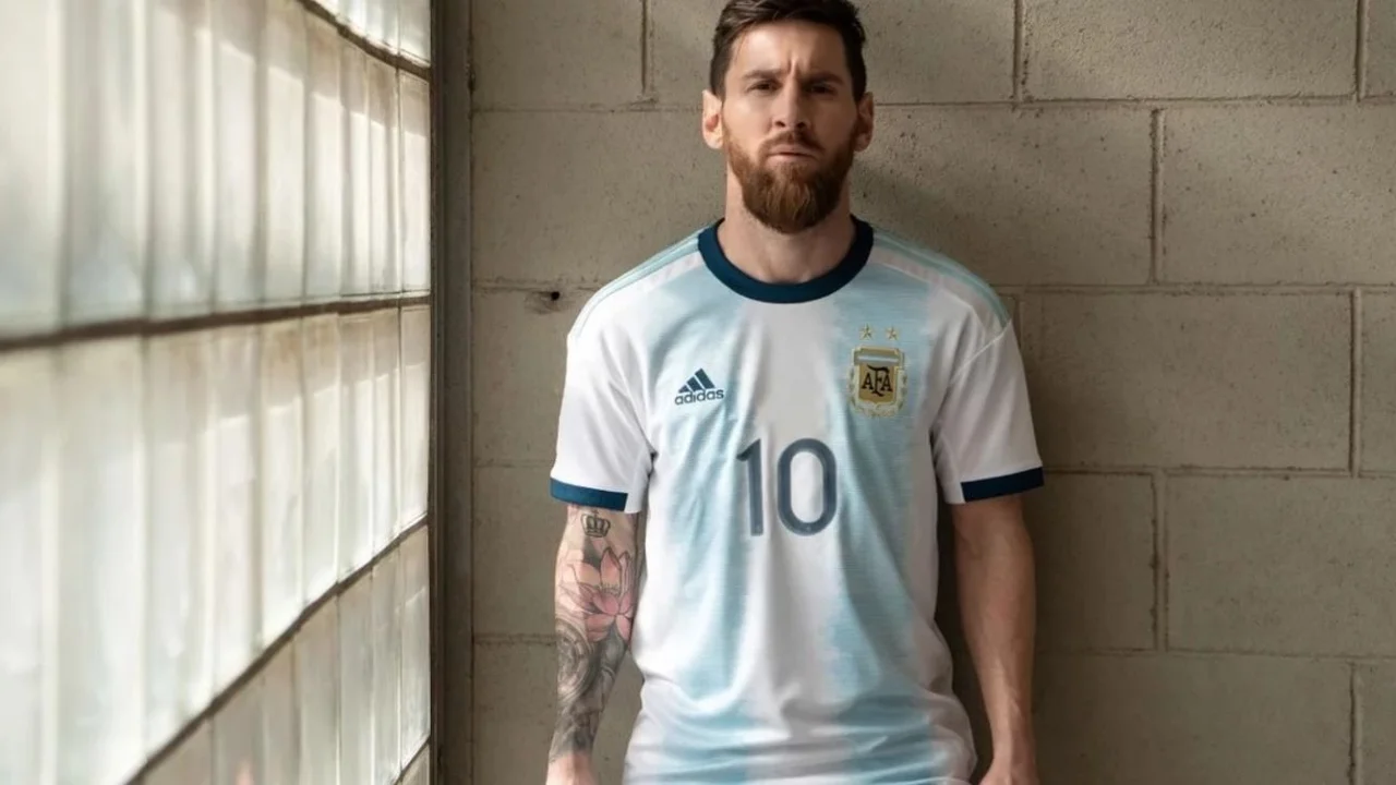 A la espera de la Copa América 2020, se filtró una nueva camiseta de la Selección Argentina