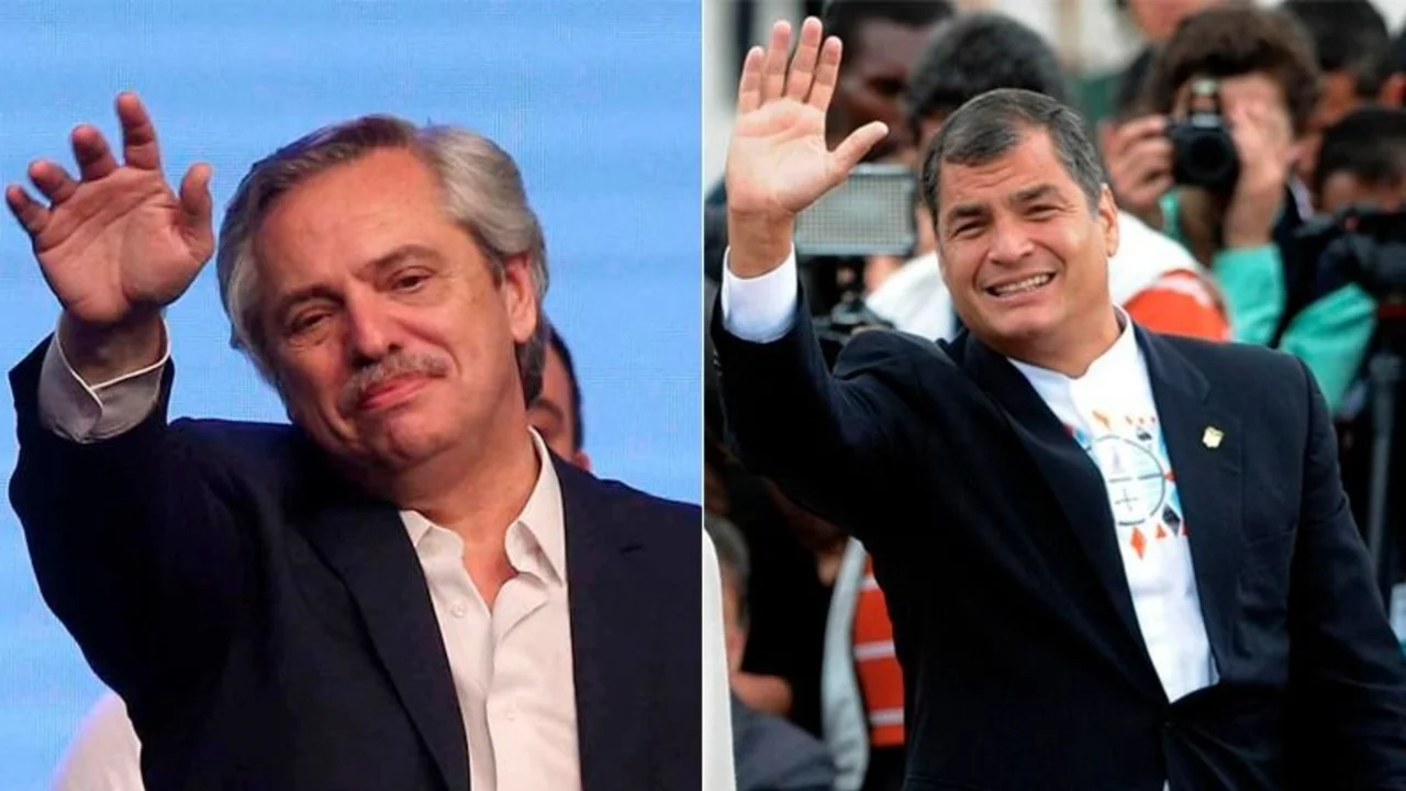 Alberto Fernández se encontrará con Rafael Correa en su gira por México