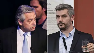Alberto Fernández cruzó a Marcos Peña por el falso informe sobre la herencia de Macri Alberto Fernández cruzó a Marcos Peña por el falso informe sobre la herencia de Macri