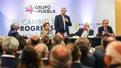 Grupo de Puebla expresó su apoyo al gobierno de Alberto Fernández tras las elecciones Grupo de Puebla expresó su apoyo al gobierno de Alberto Fernández tras las elecciones