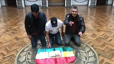 Golpe de Estado en Bolivia: la oposición tomo la casa de gobierno Golpe de Estado en Bolivia: la oposición tomo la casa de gobierno