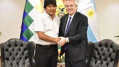 Alberto Fernández salió a respaldar a Evo Morales y condenó el golpe de Estado Alberto Fernández salió a respaldar a Evo Morales y condenó el golpe de Estado