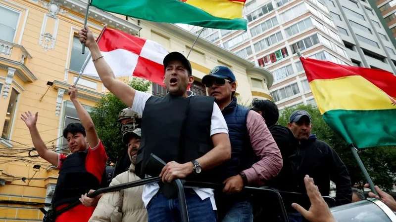 El golpista Camacho le pide a la OEA que suspenda las elecciones en Bolivia