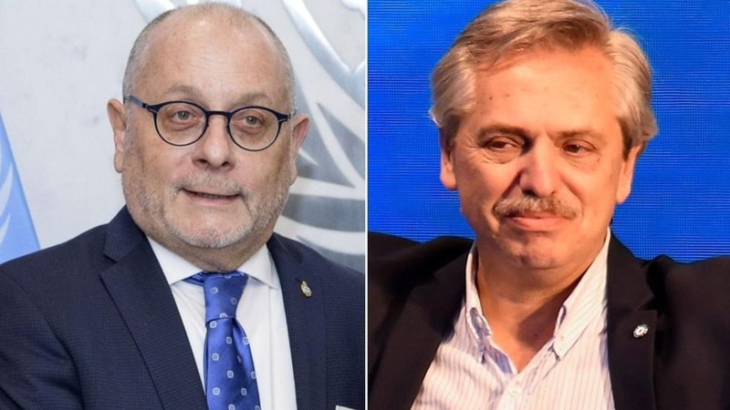 Alberto Fernández cruzó a Jorge Faurie y aseguró que "es un hecho desgraciado en la historia de la diplomacia argentina"