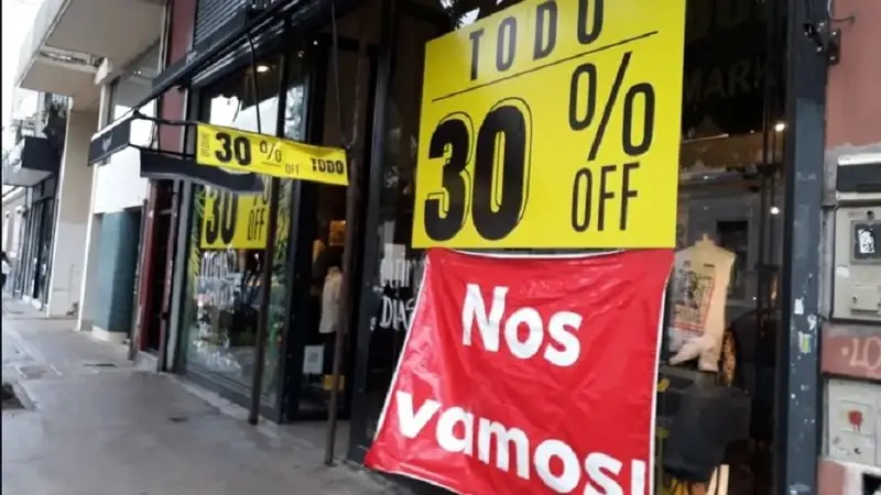 Crisis sin fin: aumentó un 50% la cantidad de locales vacíos en la ciudad de Buenos Aires 