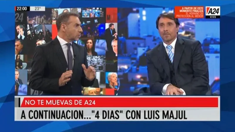 Eduardo Feinmann aseguró que coincidió con Maduro sobre Evo Morales y sorprendió a Luis Majul