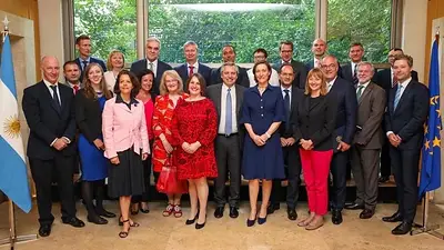 Embajadores de la Unión Europea le ofrecieron apoyo a Alberto Fernández para renegociar con el FMI Embajadores de la Unión Europea le ofrecieron apoyo a Alberto Fernández para renegociar con el FMI