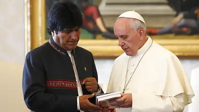 Evo Morales le pidió al papa Francisco y la ONU que intervengan en Bolivia para "pacificar" Evo Morales le pidió al papa Francisco y la ONU que intervengan en Bolivia para "pacificar"