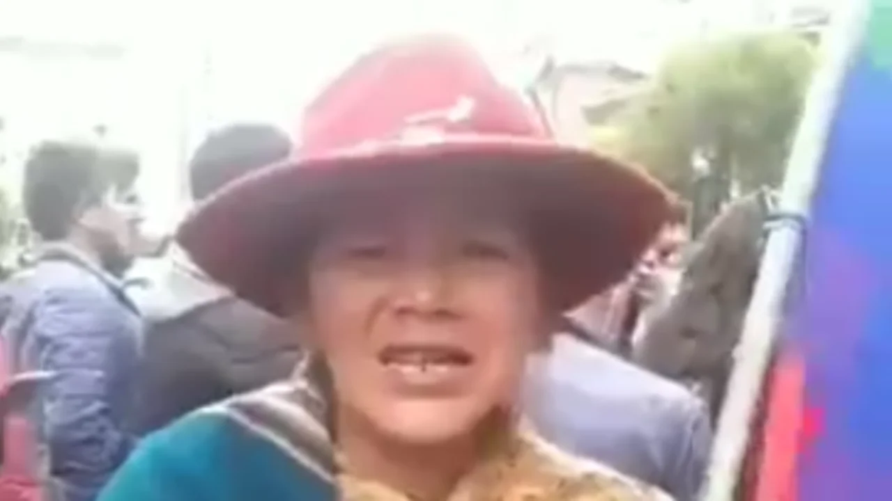 El desgarrador pedido de una mujer contra el golpe en Bolivia