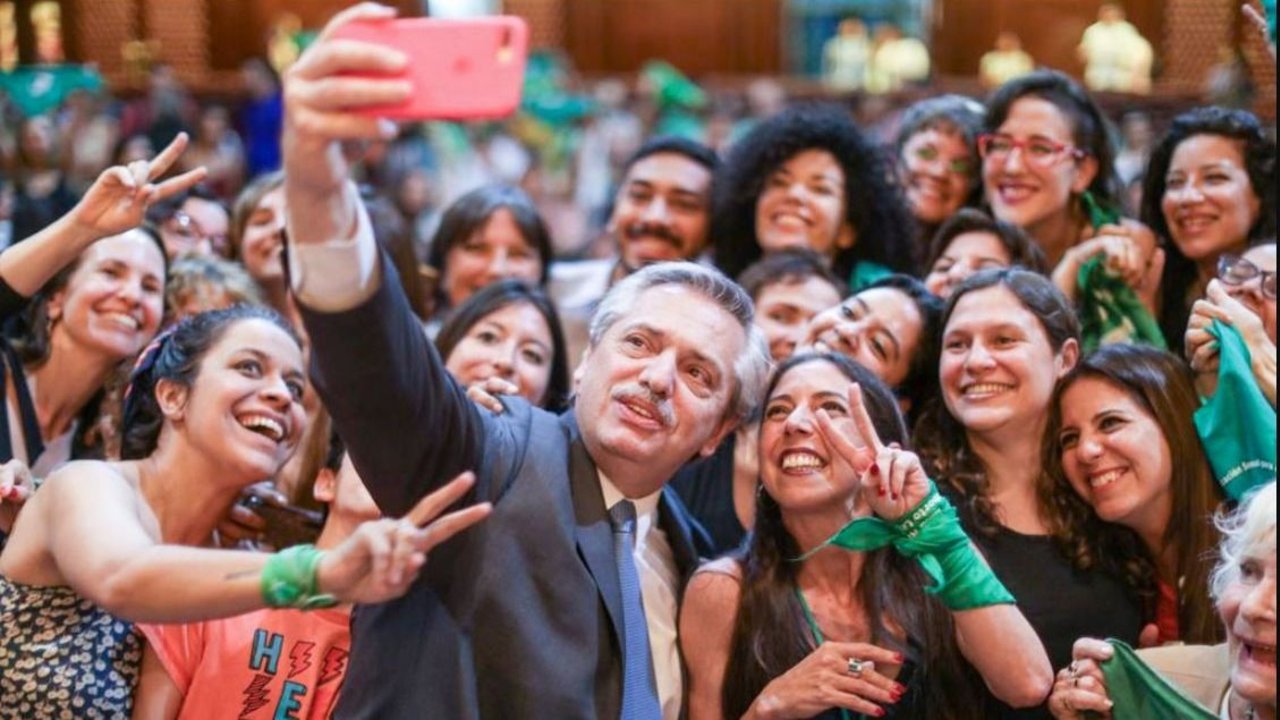 Alberto Fernández ratificó que impulsará la legalización del aborto: "Necesitamos más libertades y derechos"