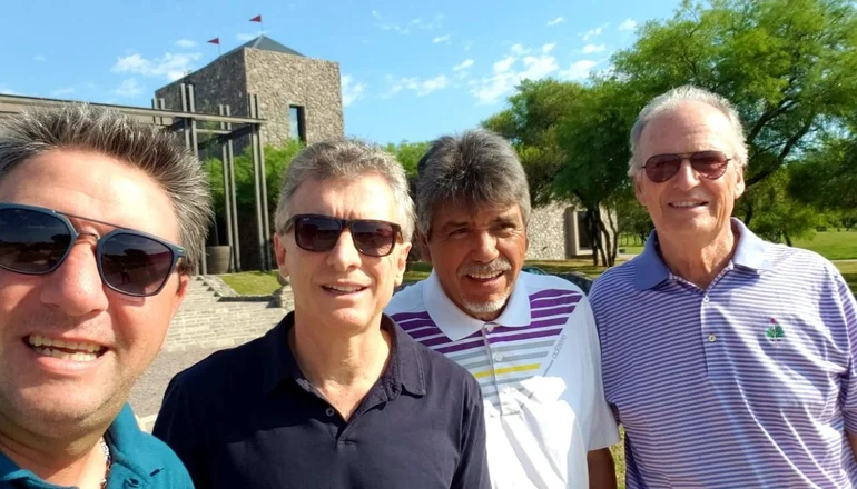 Mauricio Macri y otro fin de semana de descanso, lujos y golf en Córdoba