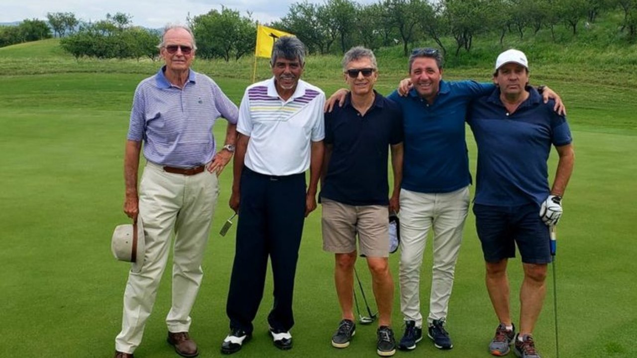 Macri en Córdoba: una agenda a pura siesta, golf y comidas